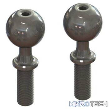 Pivot Ball  Fine Thread M6x14x37mm (2)